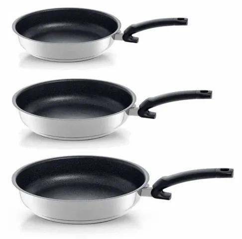Chảo Fissler Adamant Premium 28cm - Chảo Inox Chống Dính Cao Cấp, Tương Thích Tất Cả Các Loại Bếp, Lớp Phủ Silicon Cacbua