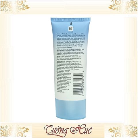 Kem Chống Nắng Neutrogena SPF50+/PA++++ Ultra Sheer Dry-Touch 88ml - Bảo Vệ Da Khỏe Mạnh, Chống Tia UV, Dưỡng Trắng Sáng Da