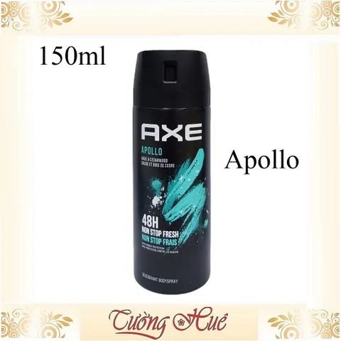 Bộ 3 Xịt Khử Mùi Axe Bodyspray Nam Giới - Mùi Ngẫu Nhiên 150ml, Ngăn Mùi Hiệu Quả, Độ Bền Lâu Dài, Thiết Kế Thời Trang