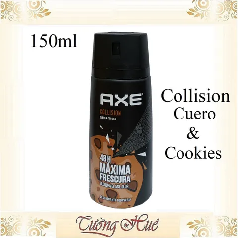 Bộ 3 Xịt Khử Mùi Axe Bodyspray Nam Giới - Mùi Ngẫu Nhiên 150ml, Ngăn Mùi Hiệu Quả, Độ Bền Lâu Dài, Thiết Kế Thời Trang