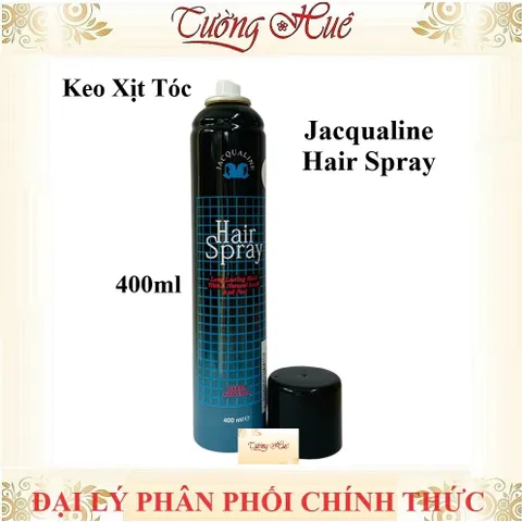 Keo xịt tóc Jacqualine Hair Spray tạo kiểu giữ nếp tóc - 400ml