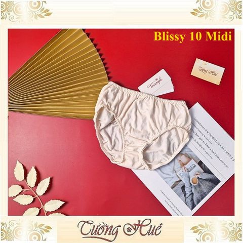 Quần lót nữ Triumph Blissy 10 Midi Lưng Cao - Chất liệu Cao Cấp, Thiết Kế Thời Trang, Dành Cho Da Nhạy Cảm