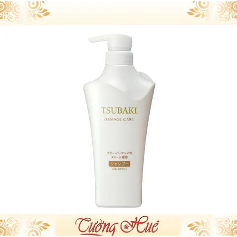 Bộ Dầu Gội Và Dầu Xả Shiseido Tsubaki Damage Care - 500ml x 2.