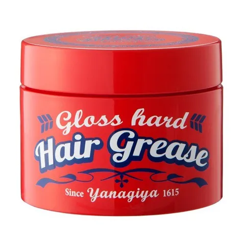 Sáp Vuốt Tóc Nam YANAGIYA Hair Grease GLOSS HARD - 90g - Đỏ