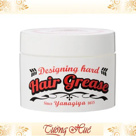 Sáp Vuốt Tóc Nam YANAGIYA Hair Grease DESIGNER HARD - 90g - Trắng