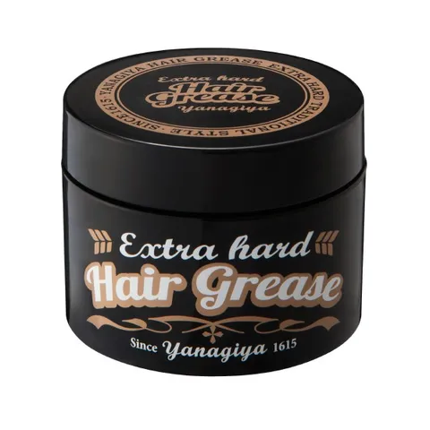 Sáp Vuốt Tóc Nam YANAGIYA Hair Grease EXTRA HARD - 90g - Đen