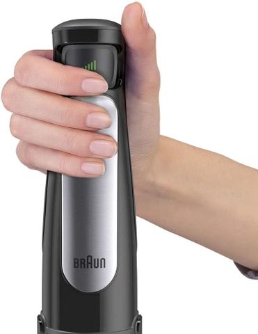 Máy Xay Cầm Tay Braun MultiQuick 7 MQ 7000X - Công Suất 1000W, Công Nghệ ActiveBlade, Tích Hợp Splash Control - Dễ Sử Dụng, Nấu Ăn Thoải Mái