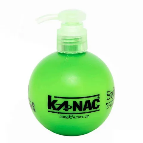 Kem Dưỡng & Tạo Kiểu KANAC Styling Wax Cream For Styling Hair - 200ml - Xanh lá.