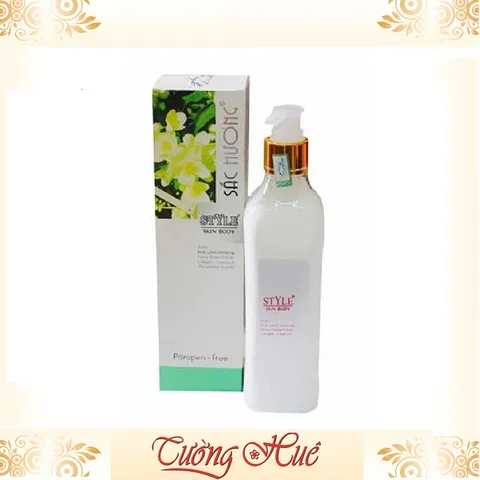 Kem Dưỡng Trắng Da Toàn Thân SẮC HƯƠNG - 250ml - Chống Nắng, Chiết Xuất Thiên Nhiên, Dưỡng Ẩm và Làm Sáng Da