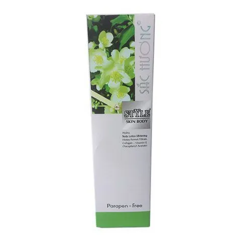 Kem Dưỡng Trắng Da Toàn Thân SẮC HƯƠNG - 250ml - Chống Nắng, Chiết Xuất Thiên Nhiên, Dưỡng Ẩm và Làm Sáng Da