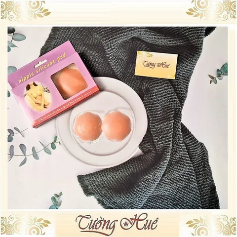 Dán Ngực Silicone Pad Nipple - Thiết Kế Gợi Cảm Freesize Màu Nude Cho Nữ - Tự Tin Mặc Bất Cứ Áo Váy Sexy