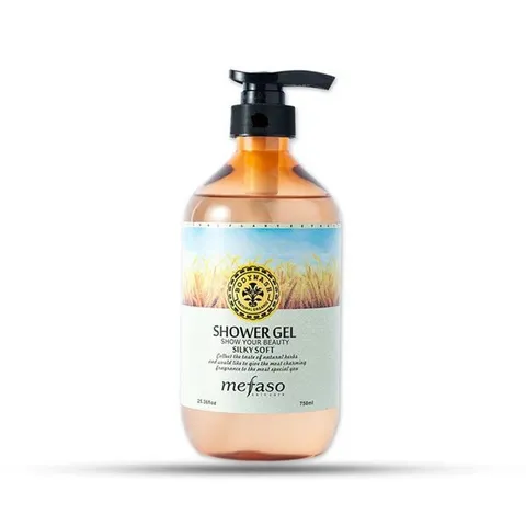 Sữa Tắm Lúa Mefaso Shower Gel Silky Soft - 750ml