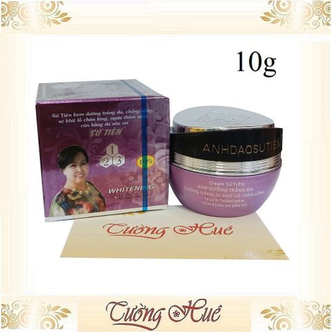 Kem Dưỡng Trắng Da Chống Nắng Sứ Tiên 10g - Ngăn Ngừa Lão Hóa, Cung Cấp Độ Ẩm, Phù Hợp Mọi Loại Da