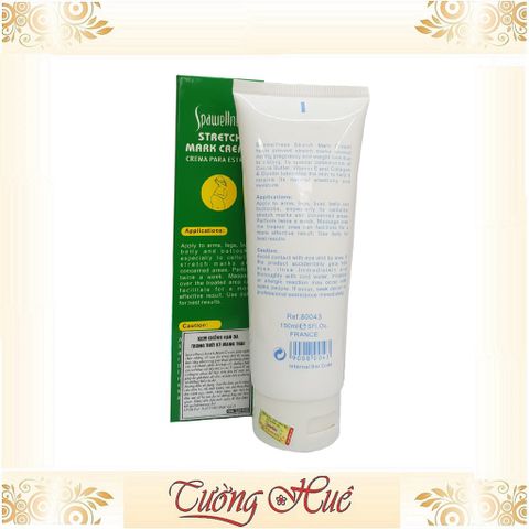 Kem Chống Rạn Da Spawellness An Toàn Cho Phụ Nữ Mang Thai - 150ml, Giảm Thiểu Vết Rạn, Dưỡng Ẩm, Tái Tạo Da