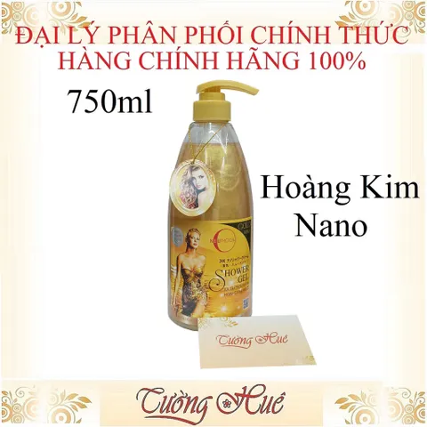 Sữa tắm New Moon Thơm Mịn Da Hoàng kim Nano - 750ml