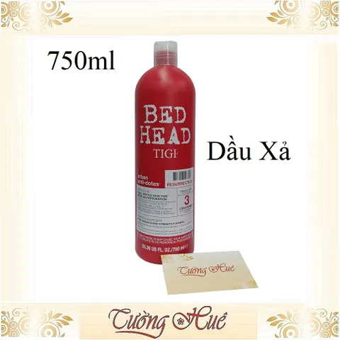 Dầu Xả Phục Hồi Tóc Hư Nặng Số 3 Tigi Bed Head Urban Antidotes #3 Conditioner - 750ml - Đỏ