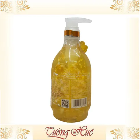 Gel tắm dưỡng ẩm, làm trắng da Keyanhzp Chamomile Moisturizing & Whitening Body Wash - 500ml - Hoa cúc