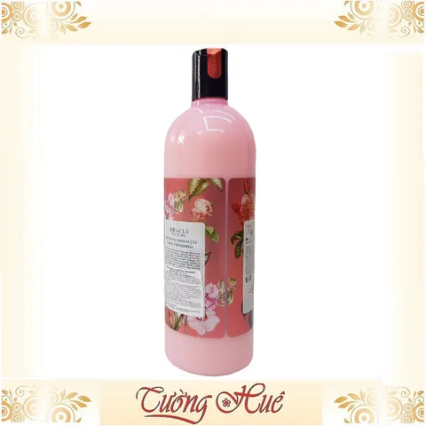 Sữa tắm trắng da, chống nắng SPF50+/PA+++ Sroget Miracle Perfume Whitening Shower Gel - 1L - Hồng