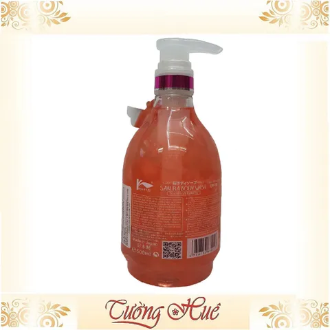 Gel tắm dưỡng ẩm, ngừa lão hóa Keyanhzp Sakura Nourishing & Hydrating Body Wash - 500ml - Hoa Anh Đào