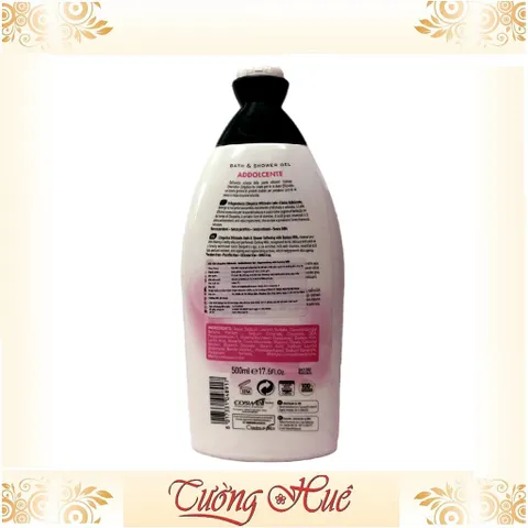 Gel tắm mềm mịn da L'Angelica Latte d' Asina Addolcente Bath & Shower Gel - Sữa Lừa - 500ml