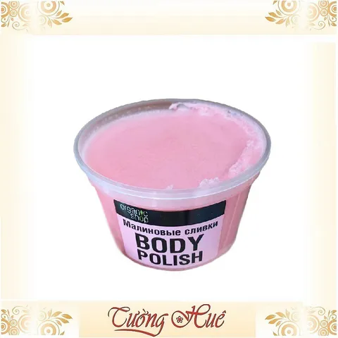 Tẩy da chết Ngọc Trai & Hoa Hồng Organic Shop Organic Rose & Pearl Body Polish - 250ml