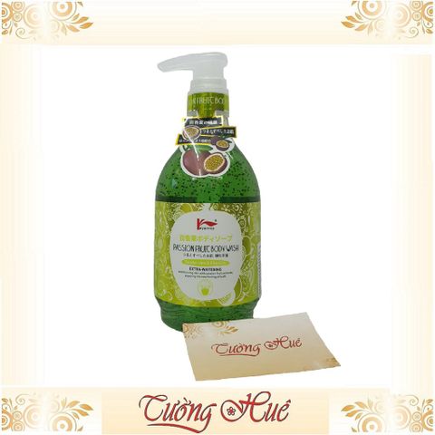 Gel Tắm Chanh Dây Keyanhzp - Dưỡng Da Mềm Mịn, Đàn Hồi - 500ml - Giúp Làm Sạch, Cung Cấp Ẩm và Bảo Vệ Da Mọi Loại Da