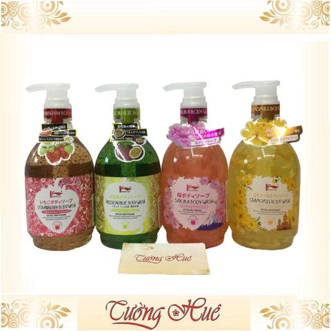 Gel Tắm Chanh Dây Keyanhzp - Dưỡng Da Mềm Mịn, Đàn Hồi - 500ml - Giúp Làm Sạch, Cung Cấp Ẩm và Bảo Vệ Da Mọi Loại Da