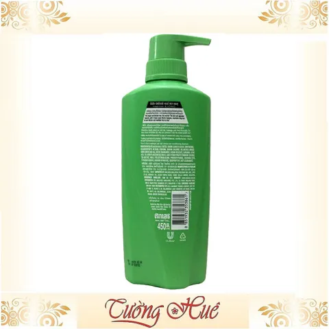 Dầu gội Sunsilk Co-Creations Thái Healthier & Long Shampoo - 450ml - Xanh lá