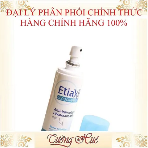 Xịt khử mùi chân Etiaxil Deodorant & Anti-Transpirant Protection 48H - 100ml