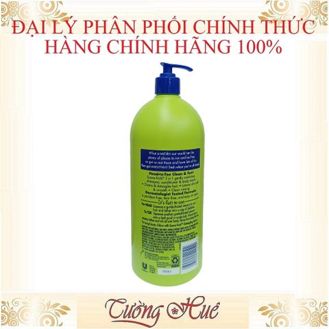 Sữa Tắm Gội Xả Suave Kids 3in1 Dưa Hấu Wonder - An Toàn Cho Da Trẻ - Dung Tích 1.18L - Hương Thơm Ngọt Ngào, Dịu Nhẹ