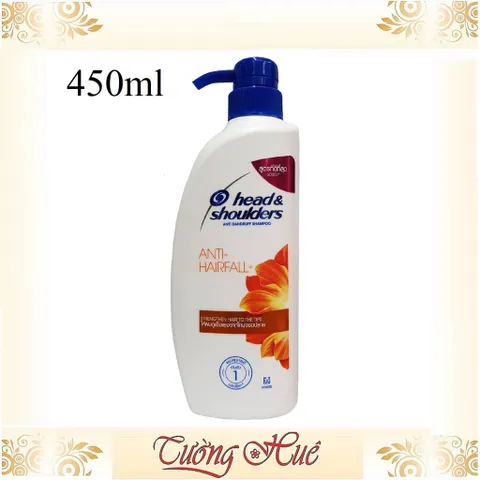 Dầu Gội Ngừa Gàu, Giảm Rụng Head & Shoulders Anti-Hairfall+ Shampoo - 450ml