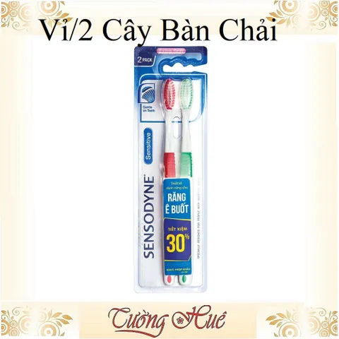 Vỉ 2 Cây Bàn Chải Sensodyne Dành Cho Răng Ê Buốt ( Màu Ngẫu Nhiên )