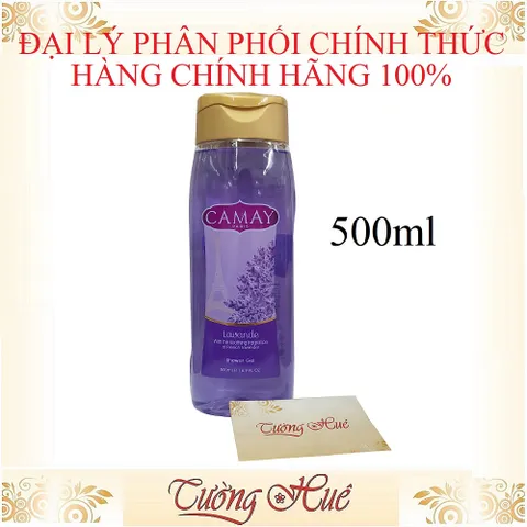 Gel Tắm Hương Hoa Oải Hương Camay Paris Shower Gel - 500ml