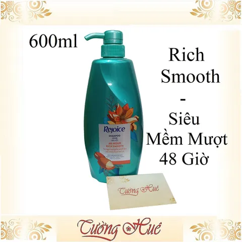 Dầu Gội Rejoice Thái Siêu Mềm Mượt Rich Smooth 48 Giờ Shampoo - 600ml ( Cam )