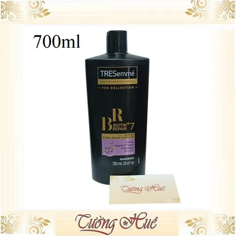 Dầu Gội Phục Hồ Tóc Hư Tổn TRESemme Biotin+ Repairs 7 Types Shampoo - 700ml ( Tím )