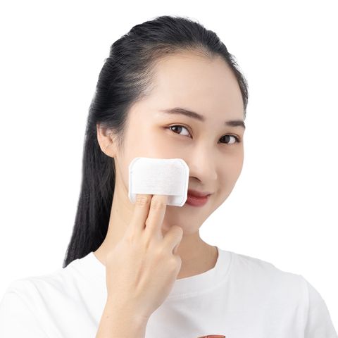 Bông Tẩy Trang Xỏ Ngón Nhật Bản JOMI Fingers Cotton Pads 90 Miếng - Chất Liệu 100% Cotton, Thấm Hút Tốt, Dùng Tiết Kiệm, Giúp Làm Sạch Sâu Da