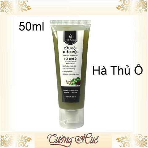 Dầu Gội Thảo Mộc Hà Thủ Ô Tinh Nhiên - Giúp Tóc Đen Bóng Khỏe, Ngăn Ngừa Tóc Bạc Sớm - 300ml Việt Nam