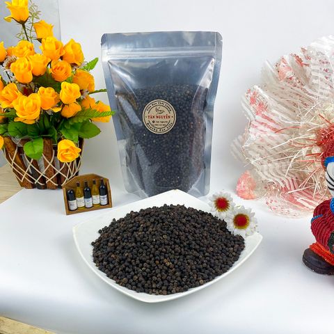 Hạt Tiêu Đen Nguyên Chất Loại 1 - Gia Vị Nấu Ăn Cay Nồng, Thơm Ngon, An Toàn Hữu Cơ, 500gr - 1000gr
