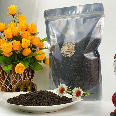 Hạt Tiêu Đen Nguyên Chất Loại 1 - Gia Vị Nấu Ăn Cay Nồng, Thơm Ngon, An Toàn Hữu Cơ, 500gr - 1000gr