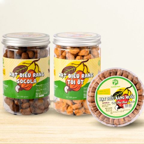 Hạt Điều Rang Sô Cô La Đặc Sản Bình Phước - Hạt Dinh Dưỡng Ngon, Chất Lượng Cao, 500gr