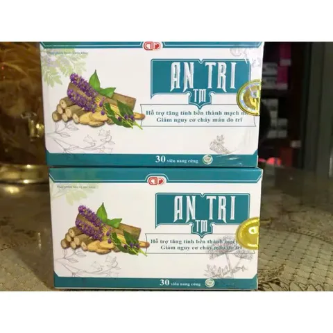 Viên uống An Trĩ TM Hỗ Trợ Sa Búi Trĩ - Thực Phẩm Chức Năng Giảm Chảy Máu và Tăng Cường Tiêu Hóa - Hộp 30 Viên