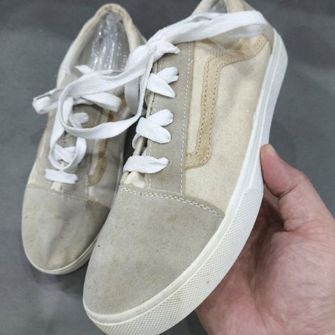 Giày Thể Thao Nam SNEAKER G5 Kẻ Đỏ - Giày Bị Ố Bẩn (Ảnh Thật) Dùng Đi Làm, Thể Dục, Công Trường - Giá Rẻ
