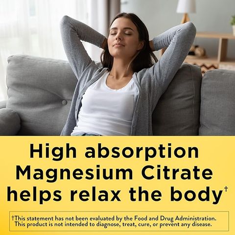 Viên uống bổ sung magie Nature Made Magnesium Citrate 250 mg - Hỗ trợ sức khỏe tim mạch, xương khớp, 180 viên dễ uống