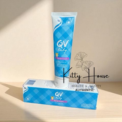 Kem chống hăm tã QV Baby Barrier Cream 125g - Giúp bảo vệ làn da nhạy cảm của bé khỏi hăm tã và kích ứng, an toàn và hiệu quả.