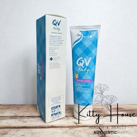 Kem chống hăm tã QV Baby Barrier Cream 125g - Giúp bảo vệ làn da nhạy cảm của bé khỏi hăm tã và kích ứng, an toàn và hiệu quả.