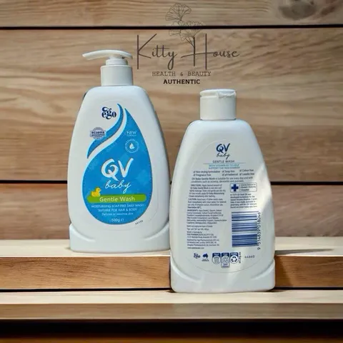 Sữa Tắm Cho Bé QV Baby Gentle Wash - Chai 250ml & 500ml An Toàn, Dịu Nhẹ Cho Da Bé, Dưỡng Ẩm Tốt Nhất