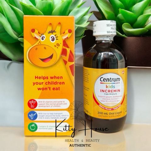 Siro Centrum Kids Incremin Úc chai 200ml