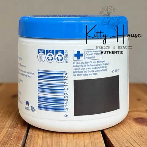 Kem Dưỡng Ẩm QV Baby Moisturising Cream 250g - An Toàn Cho Da Nhạy Cảm, Giảm Khô, Làm Dịu Bệnh Chàm, Vảy Nến Cho Bé