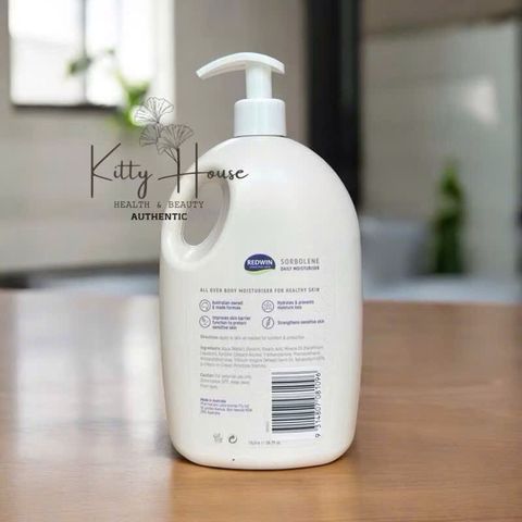 Kem Dưỡng Ẩm Redwin Sensitive Skin Sorbolene 1.1L & 500ml - Dưỡng ẩm cho da nhạy cảm, phục hồi và làm mềm da tự nhiên