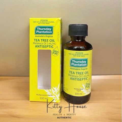 Tinh Dầu Tràm Trà Thursday Tea Tree Oil 50ml & 100ml - Kháng Khuẩn, Hỗ Trợ Trị Mụn Hiệu Quả từ Úc
